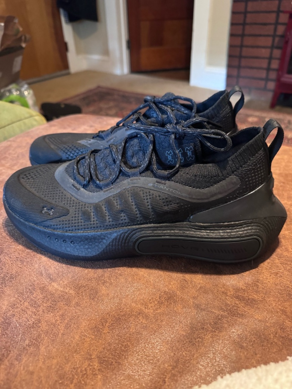 Under Armour Women’s Black Performance Phantom Sneakers